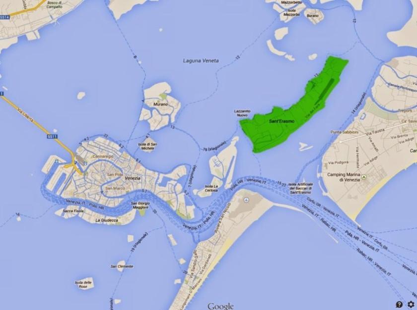 Laguna Di Venezia Isola Di S.Erasmo المظهر الخارجي الصورة